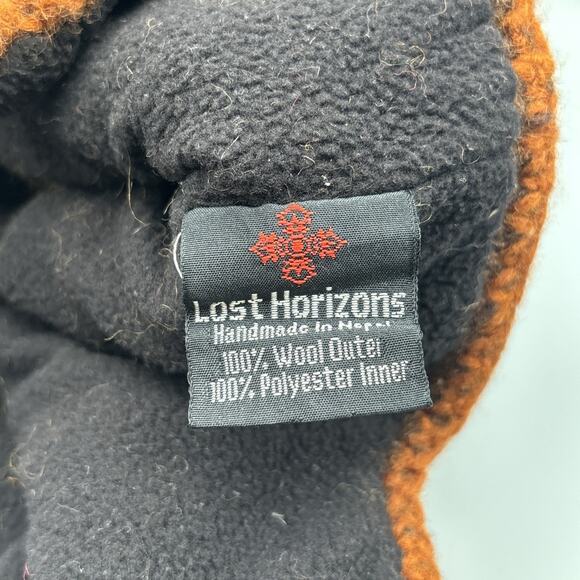 Lost Horizon Wool Beanie Hat Brown Outdoors - Picture 3 of 3